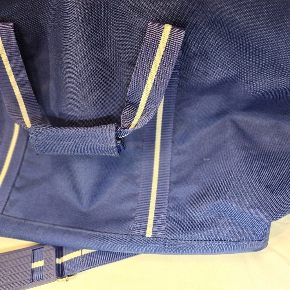 Polo Ralph Lauren Duffle Gym Sports Carry On Travel Bag Weekender Royal Blue